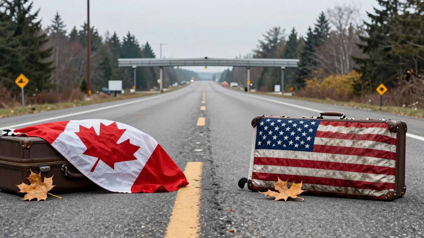 The drop in Canadian tourism to the US is good?